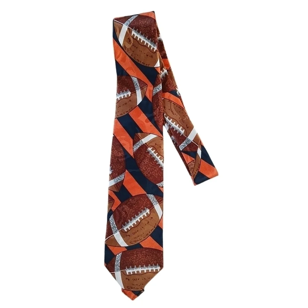 Vintage 1990's Robert Talbott ELJO's University of Virginia Football Silk